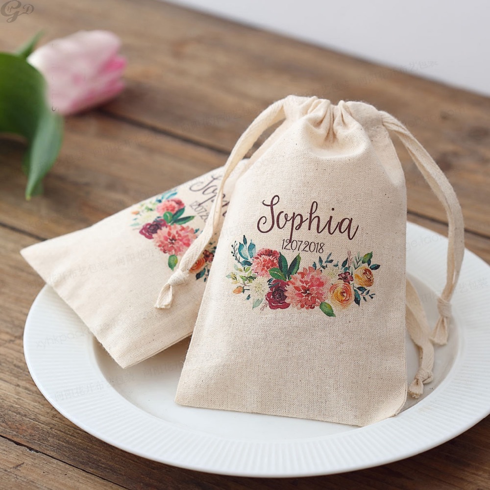 Baby Clothing Name - 100 Stück individuelle Namenslogo, Hochzeit, Geburtstag,