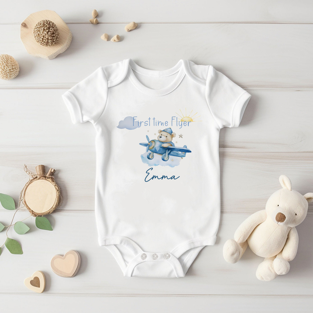 Baby Clothing Name - Benutzer definierte Name Erste Zeit Flyer