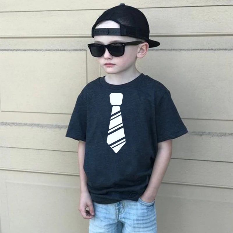 Baby Clothing Unique - Fliege Print Kleinkind Kinder Herren T-Shirt