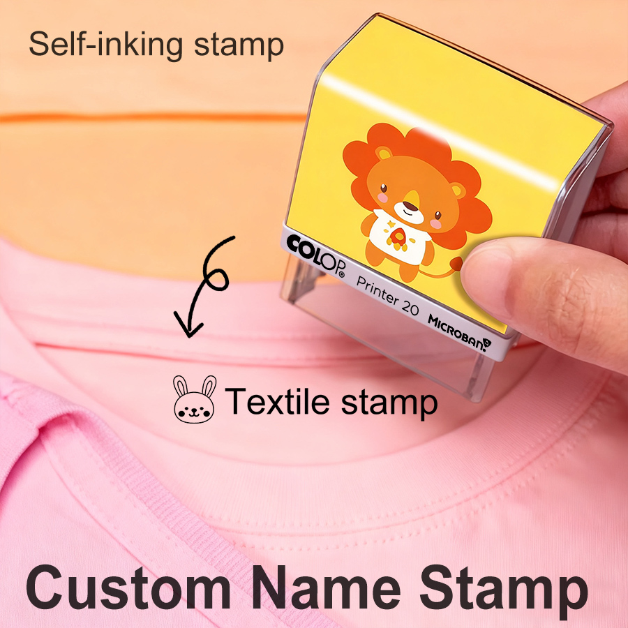 Baby Clothing Name - Personalisierter Stempel für Kinderkleidung | Wasserfester