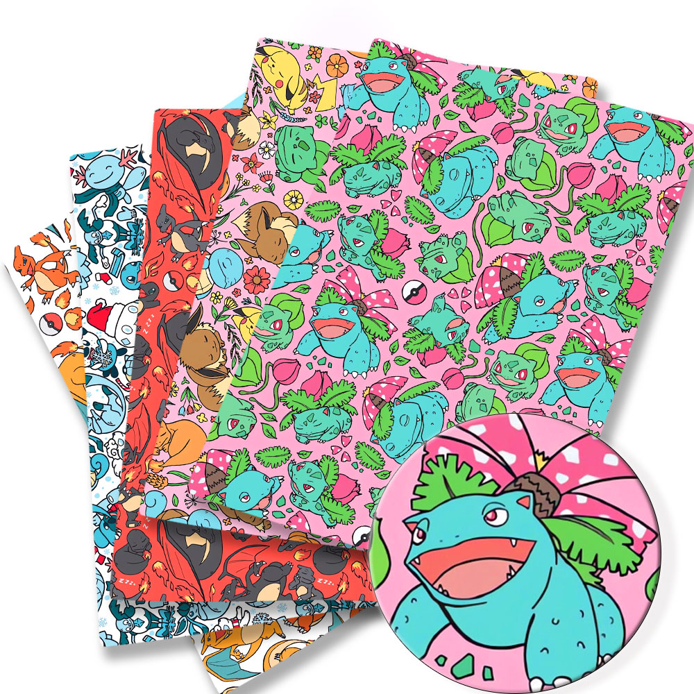 Baby Clothing Items - Pokemon Cartoon Fabric140*50cm Handgemachte Nähen Patchwork