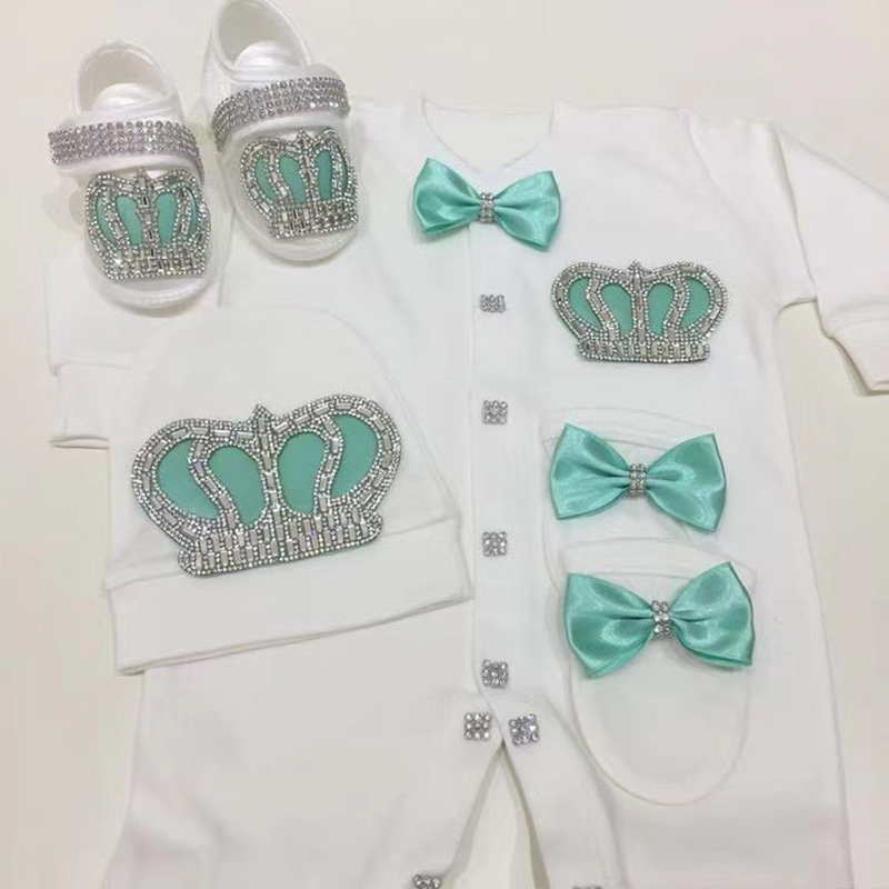 4-teiliges Willkommens-Heimkeh – Baby Clothing Name Bewertung und Preis