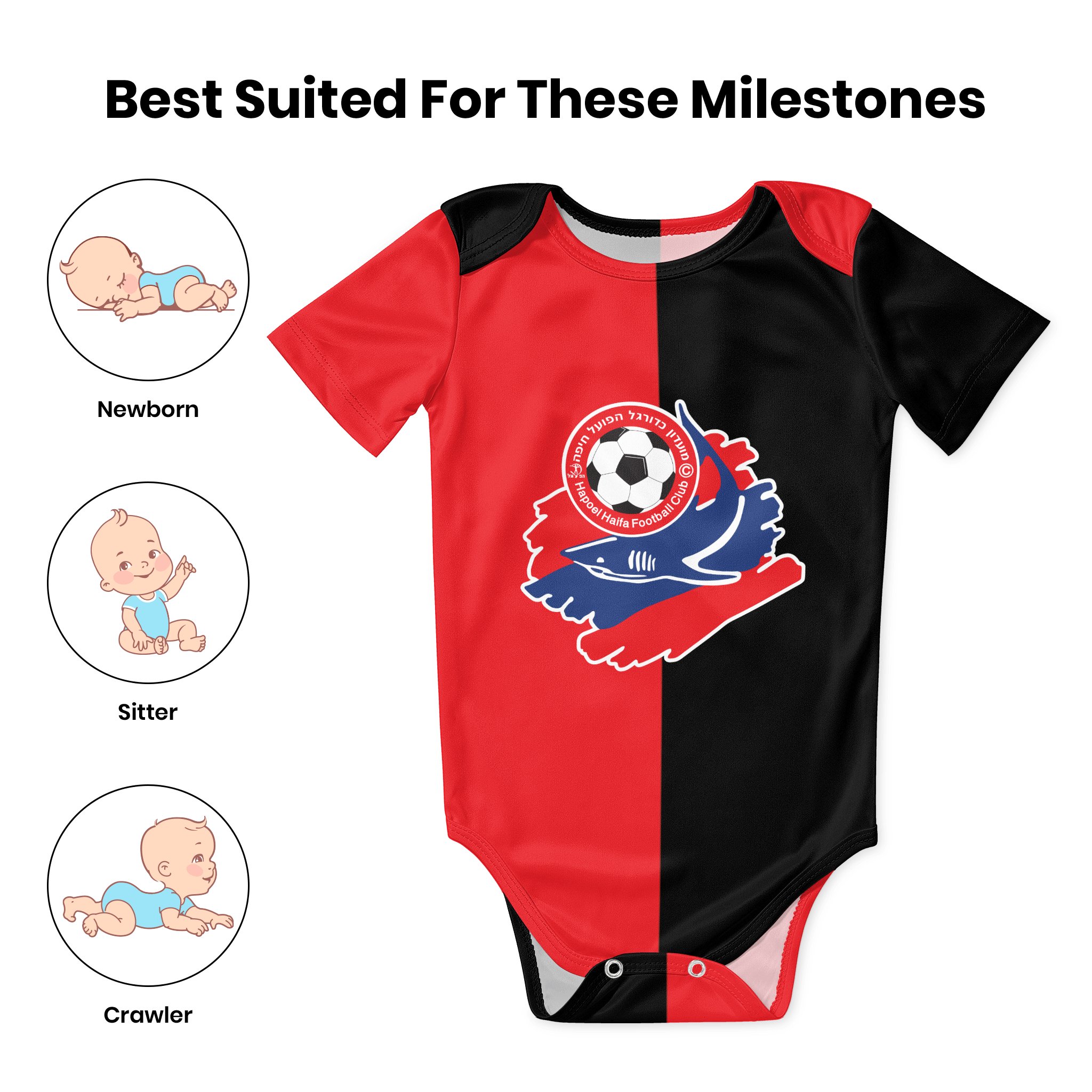 Hapoel Haifa Baby Bodysuit Uni – Baby Clothing Brand Bewertung und Preis
