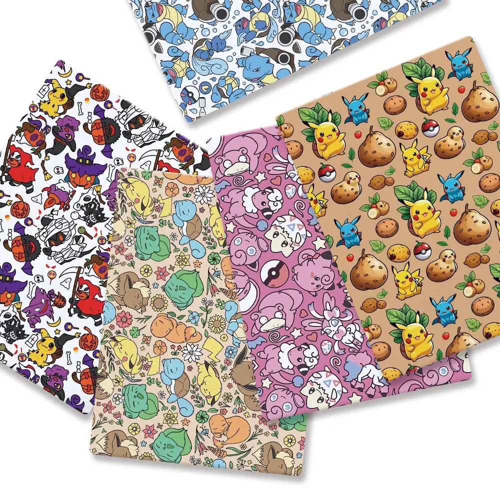 Pokemon Cartoon Fabric140*50cm – Baby Clothing Items Bewertung und Preis