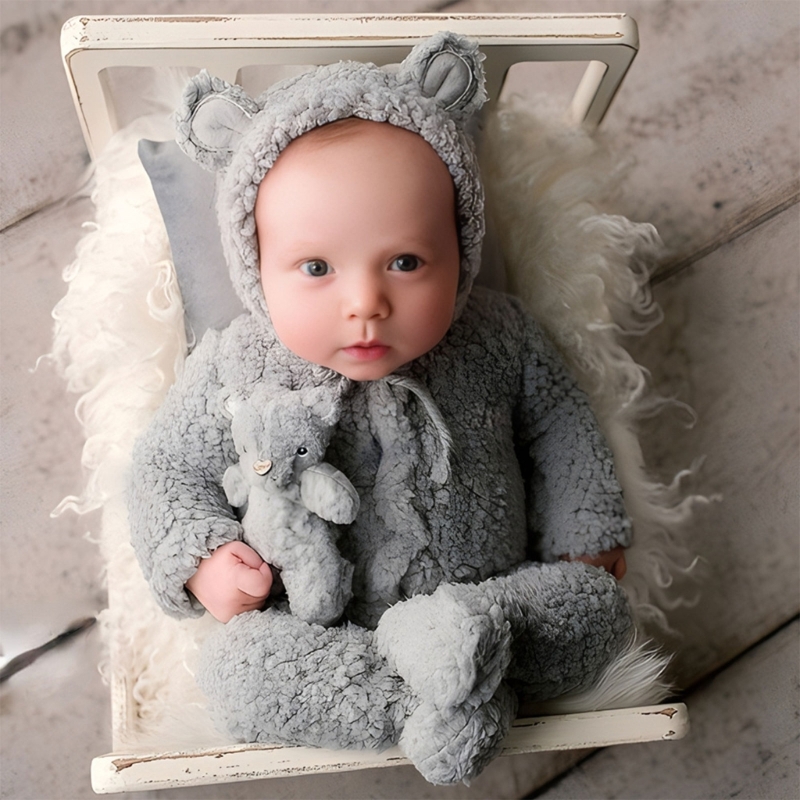 2 Stücke Fotografie Requisiten – Baby Clothing Brand Bewertung und Preis