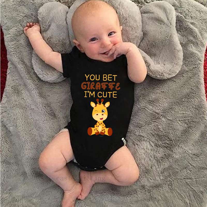 Neue Nette Girafa Gedruckt Bab – Baby Clothing Brand Bewertung und Preis